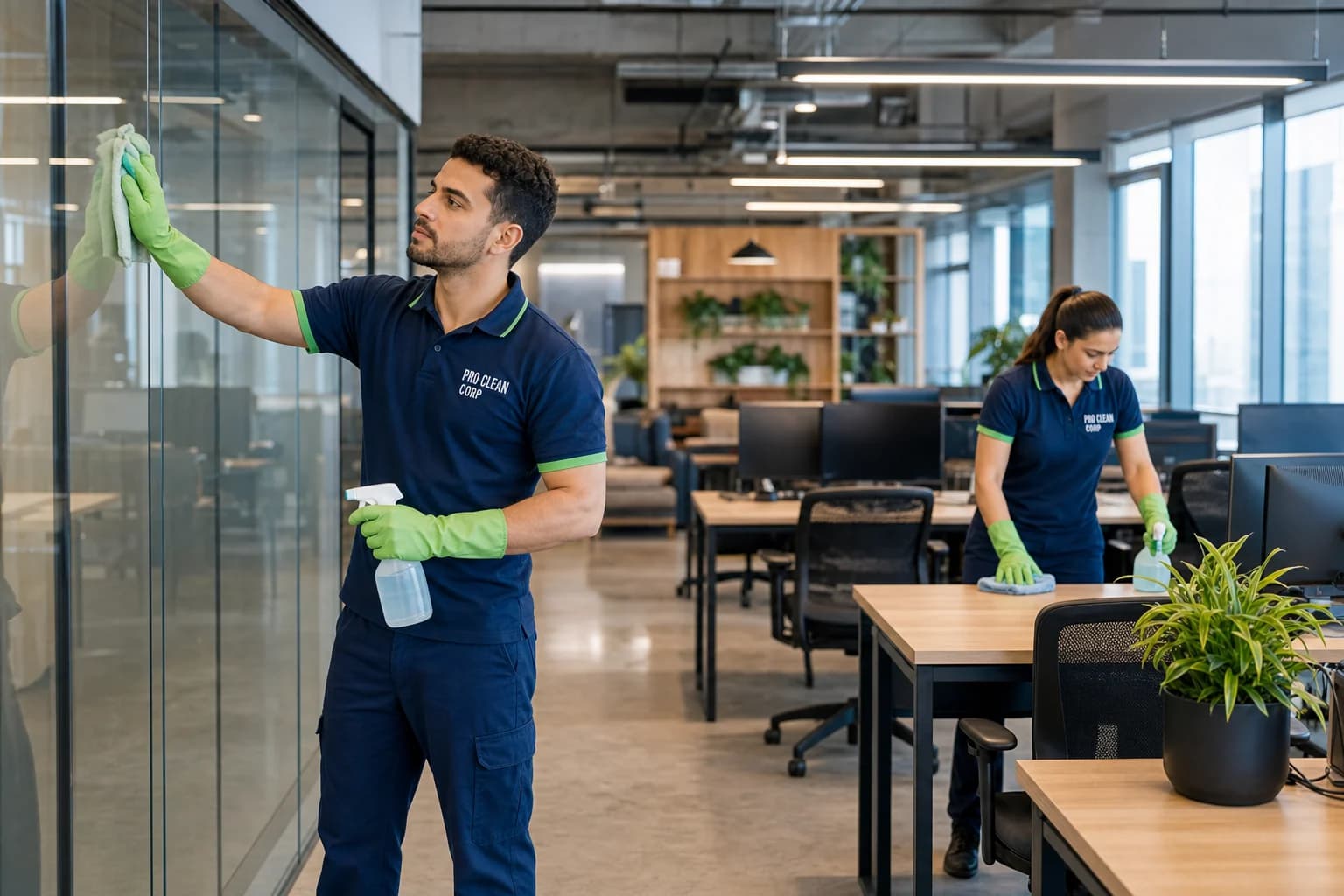 Retail Cleaning specific areas covered