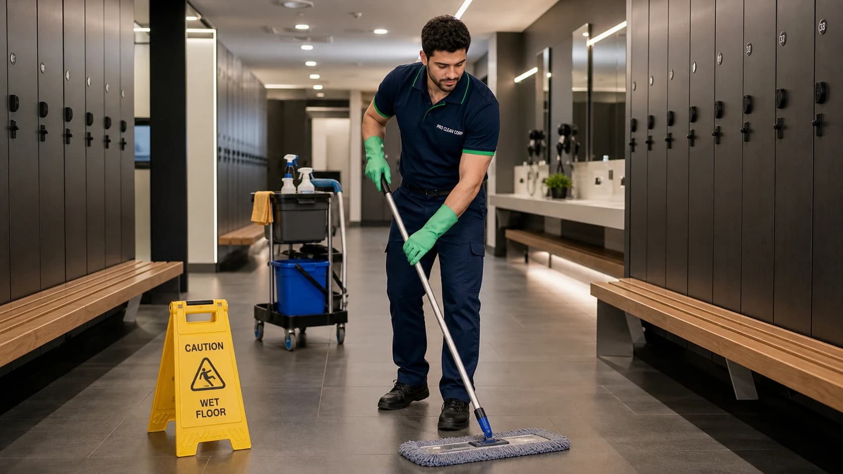 Gym Cleaning Overview Annandale